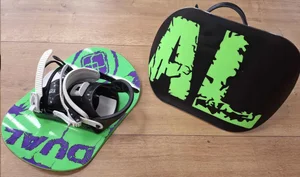 Dual Snowboard Black Base