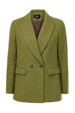 Dámský blazer s příměsí vlny