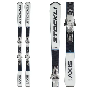 Stöckli Axis Comp + Salomon MC11 white/grey