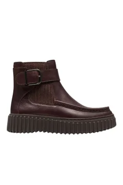 Dámské kožené kotníkové boty Torhill Buckle