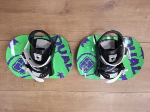 Dual Snowboard Black Base